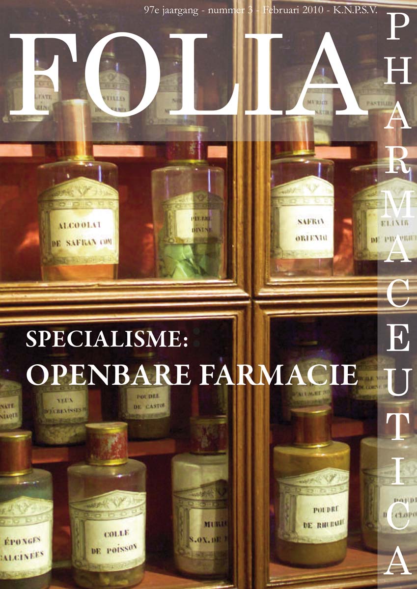 Specialisme: openbare farmacie